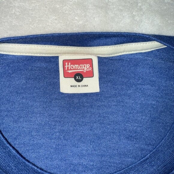 Men's Minnesota Twins MLB Homage Blue Tshirt Size XLarge - Picture 2 of 7